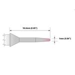 Kónické ostří 1.0mm - 350°C - 398°C - M7CS154