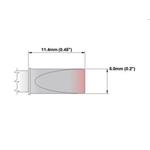 Sekáček Extra Velký 5.0mm - 325°C - 358°C - M6LC650