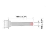 Sekáček dlouhý dosah 60° 1.78mm - 325°C - 358°C - M6LR403