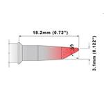 Kopyto 60° 3.10mm - 420°C - 475°C - K80DS023