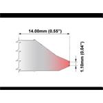 Odpájecí hrot - vnitřní průměr 1.10mm - 420°C - 475°C - M80DT004L, Long Reach