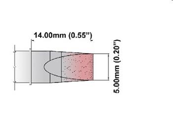 Sekáček 30° 5.0mm - 325°C - 358°C - K60CH050