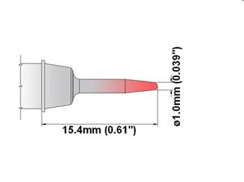 Kónické ostří 1.00mm - 420°C - 475°C - K80CS010