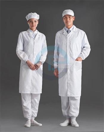 Laboratorní plášť do čistých prostor, bílý XL