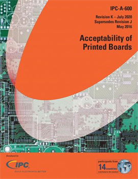 A-600K: Acceptability of Printed Boards