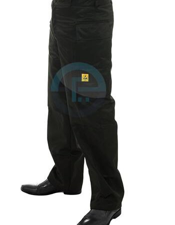 ESD pracovní kalhoty černé XXL