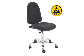 Antistatická židle GB 010 A light, na kolečkách, mechanika CPT