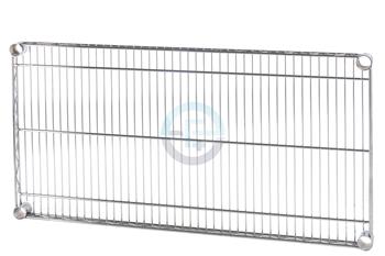 Drátěná pochromovaná police 530x610mm