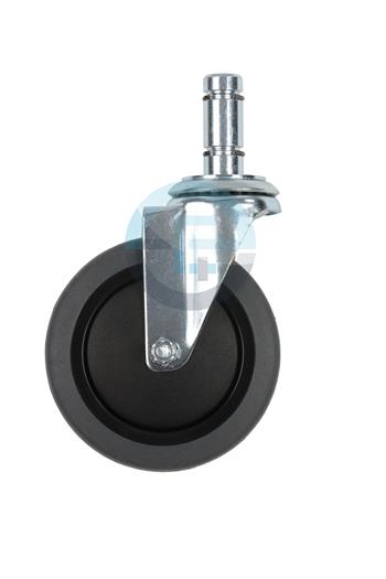 Sada 4 koleček (2x posuvná, 2x brzda) na
pojízdné regály