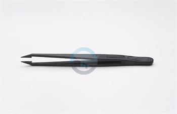 ESD pinzeta z plast. uhlíkového vlákna, jemné hroty 115mm