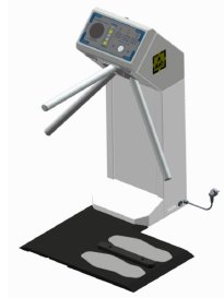 Tester obuvi a náramků s turniketem